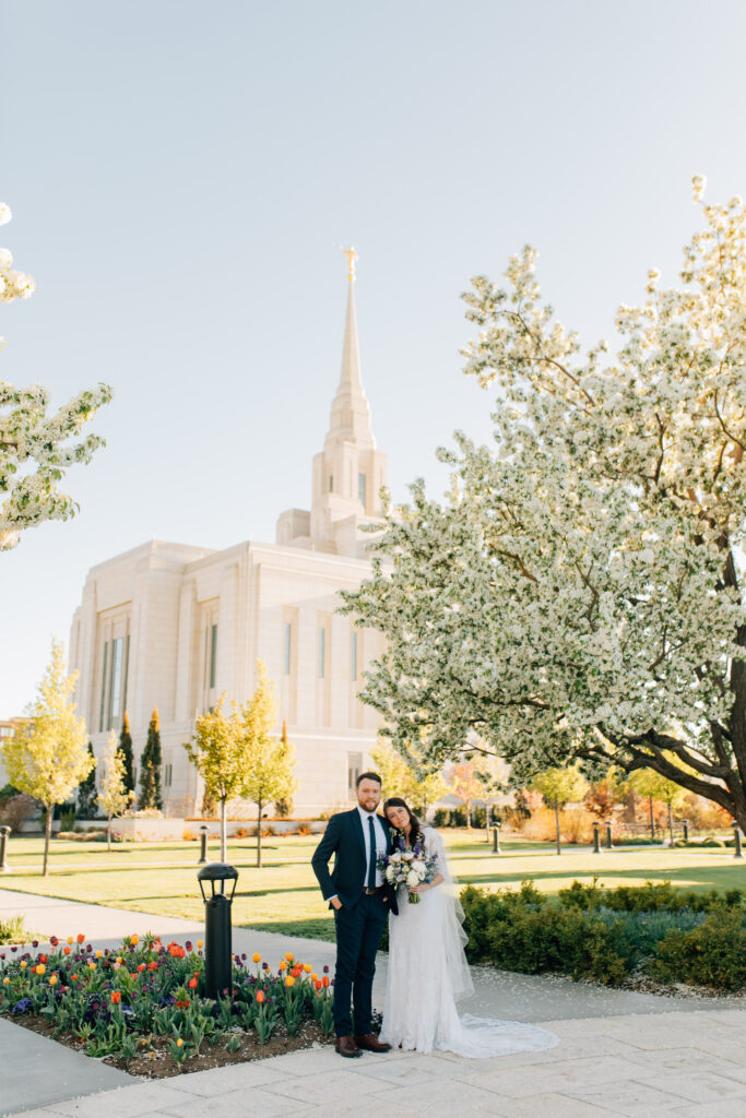 Spring Time Wedding Ogden Utah