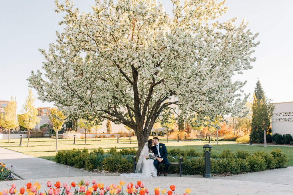 Spring Time Wedding Ogden Utah