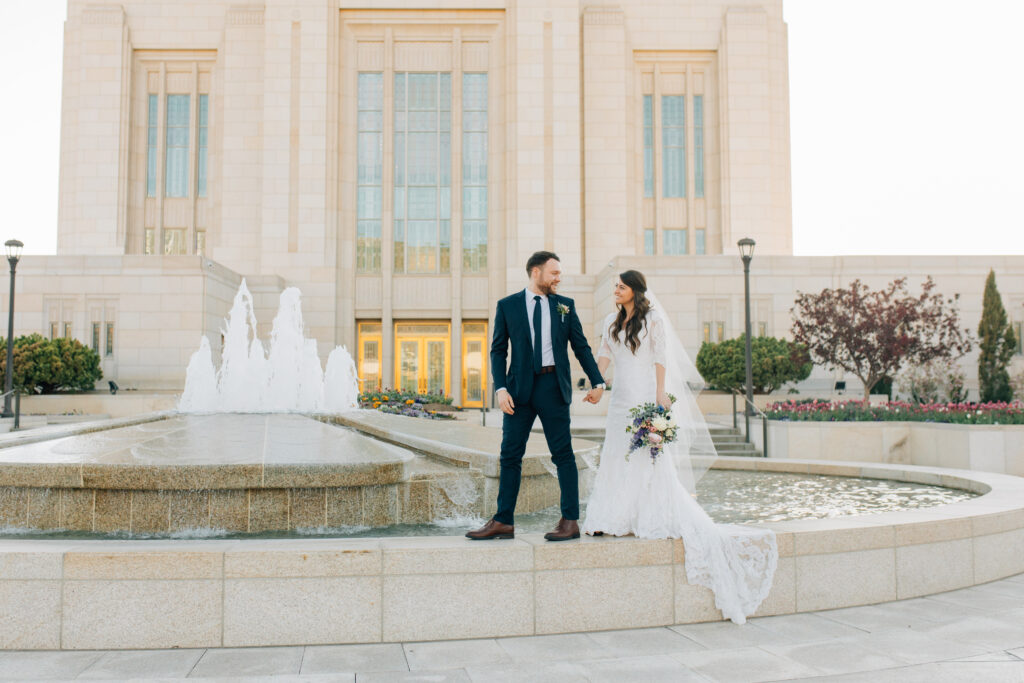 Spring Time Wedding Ogden Utah