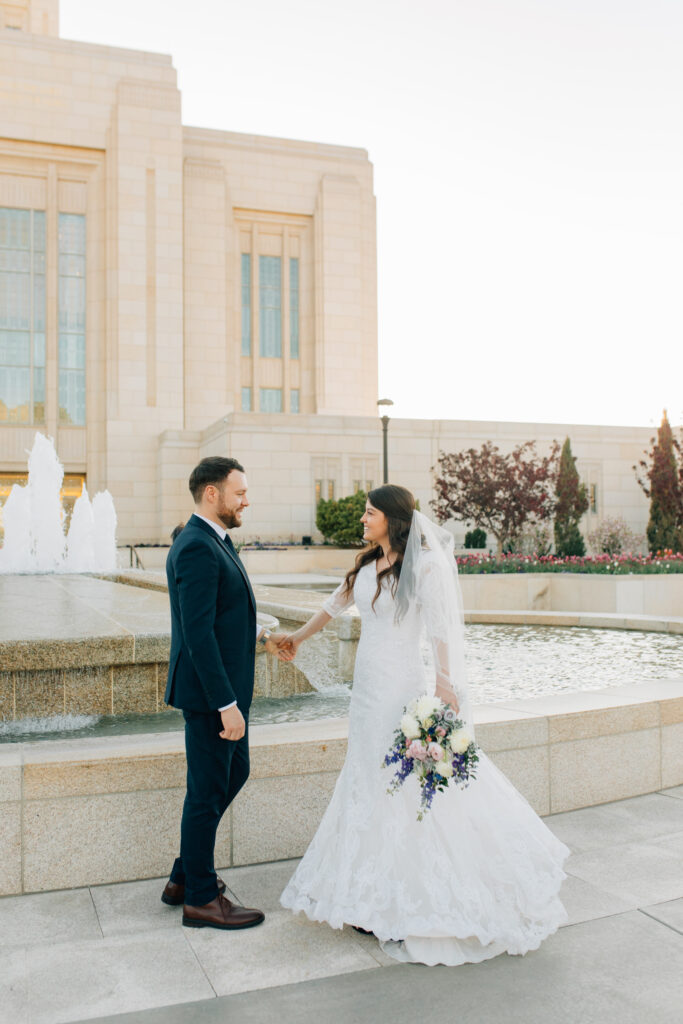 Spring Time Wedding Ogden Utah