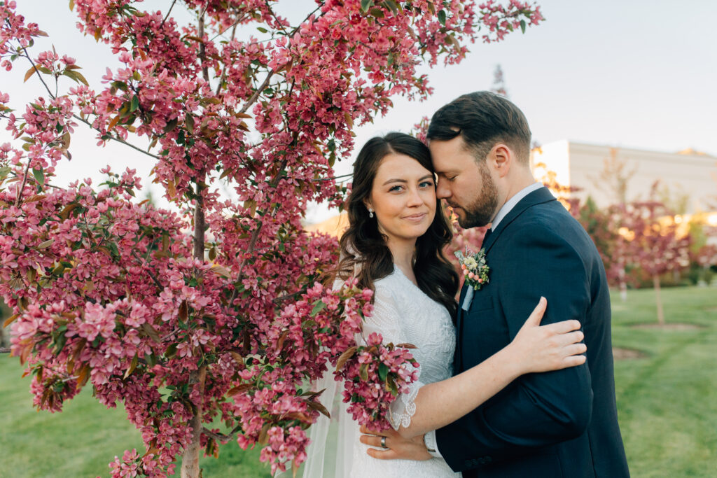 Spring Time Wedding Ogden Utah