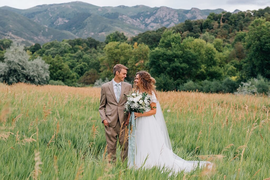 Kays Creek Layton Utah Bridal Photos