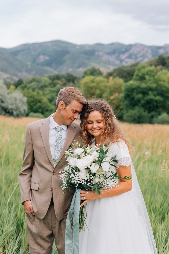 Kays Creek Layton Utah Bridal Photos