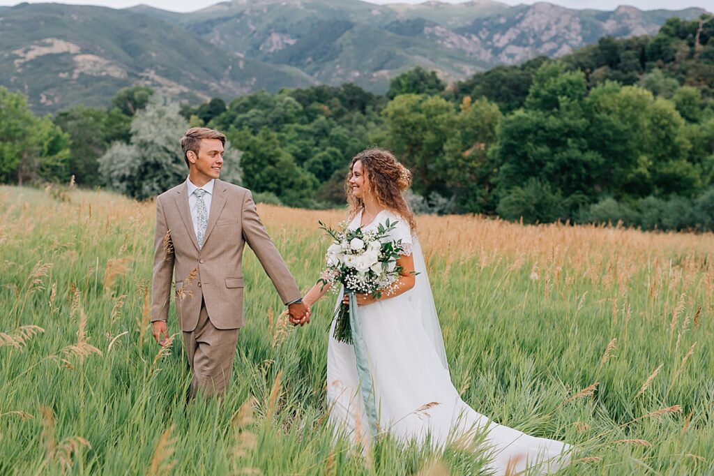 Kays Creek Layton Utah Bridal Photos