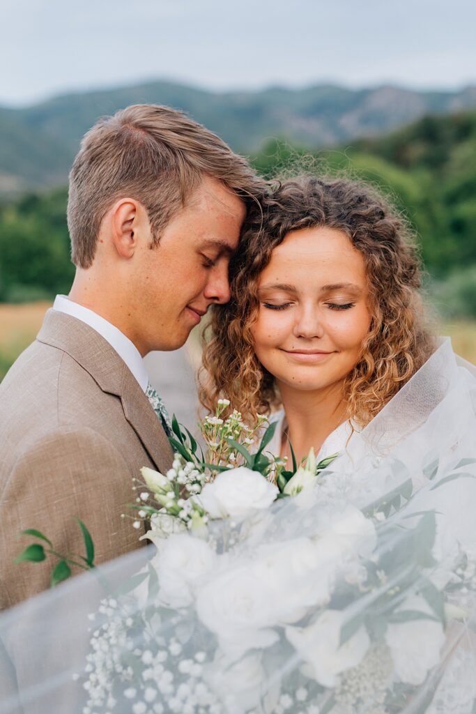 Kays Creek Layton Utah Bridal Photos