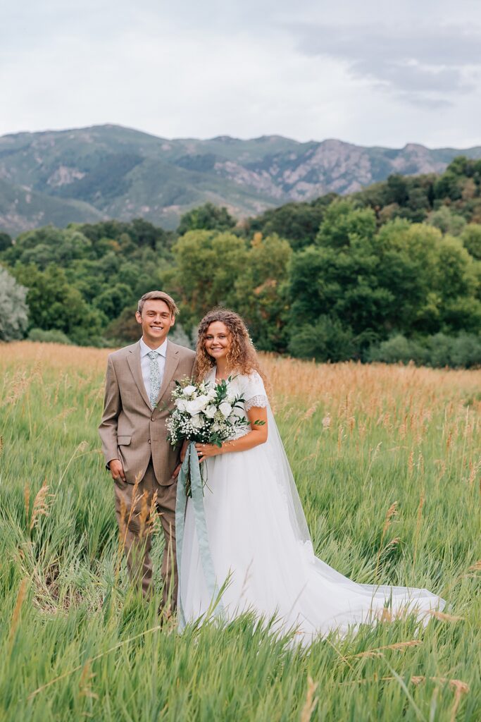 Kays Creek Layton Utah Bridal Photos
