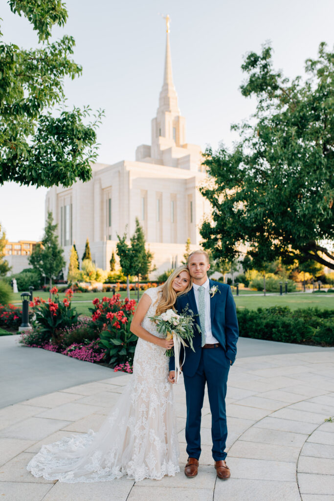 Ogden Temple Wedding