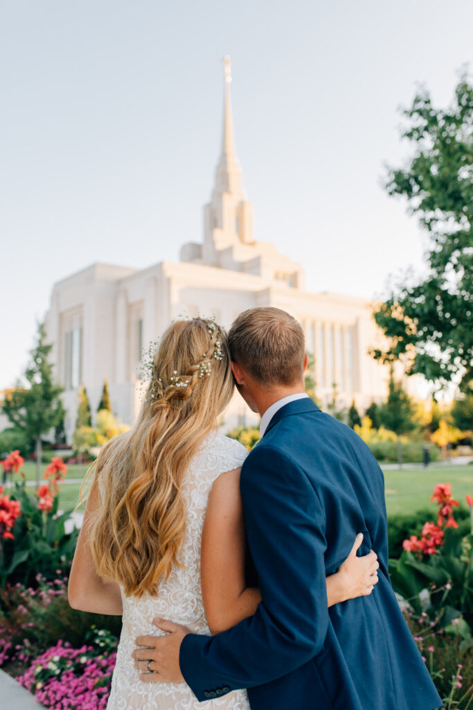 Ogden Temple Wedding