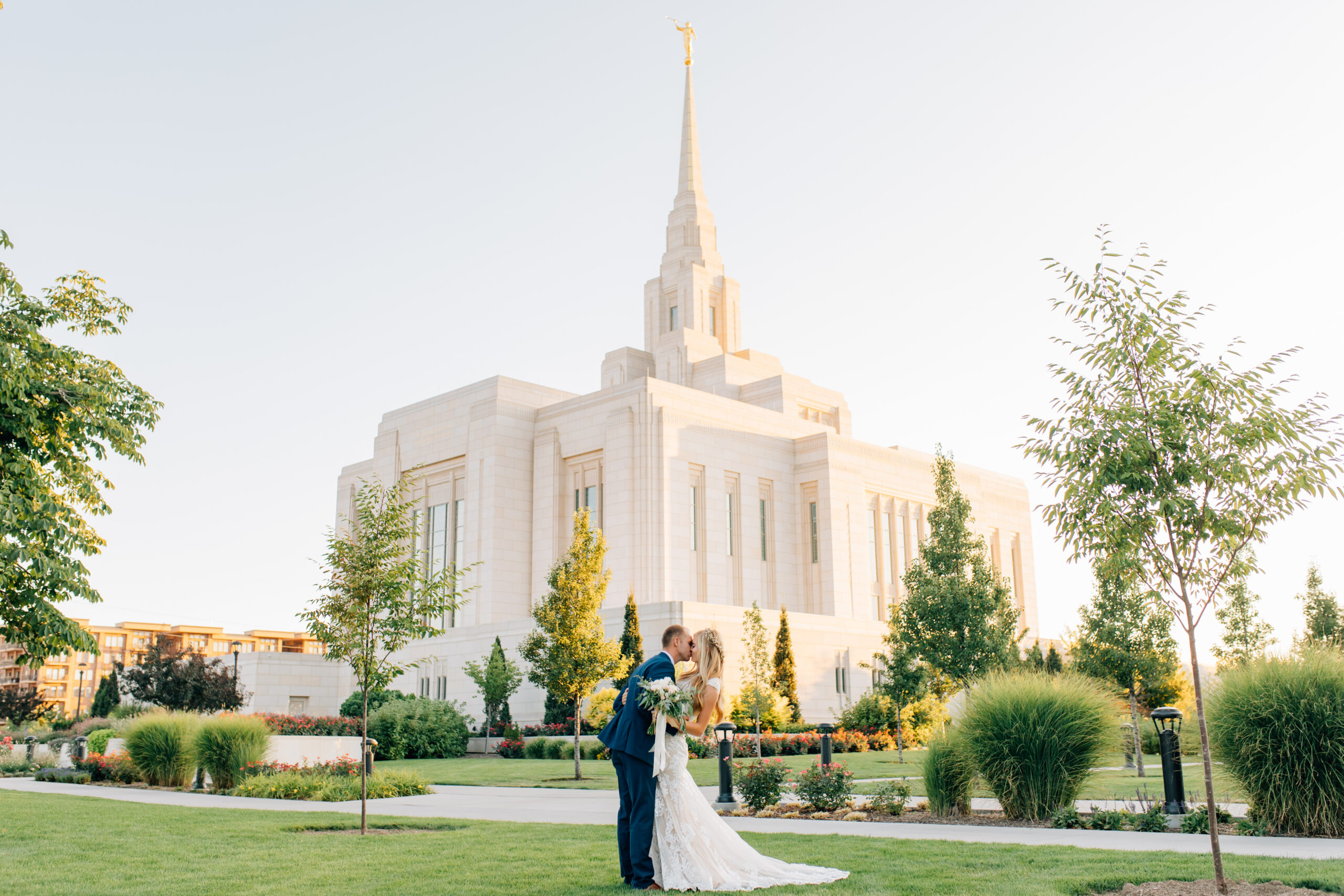 Ogden Temple Wedding