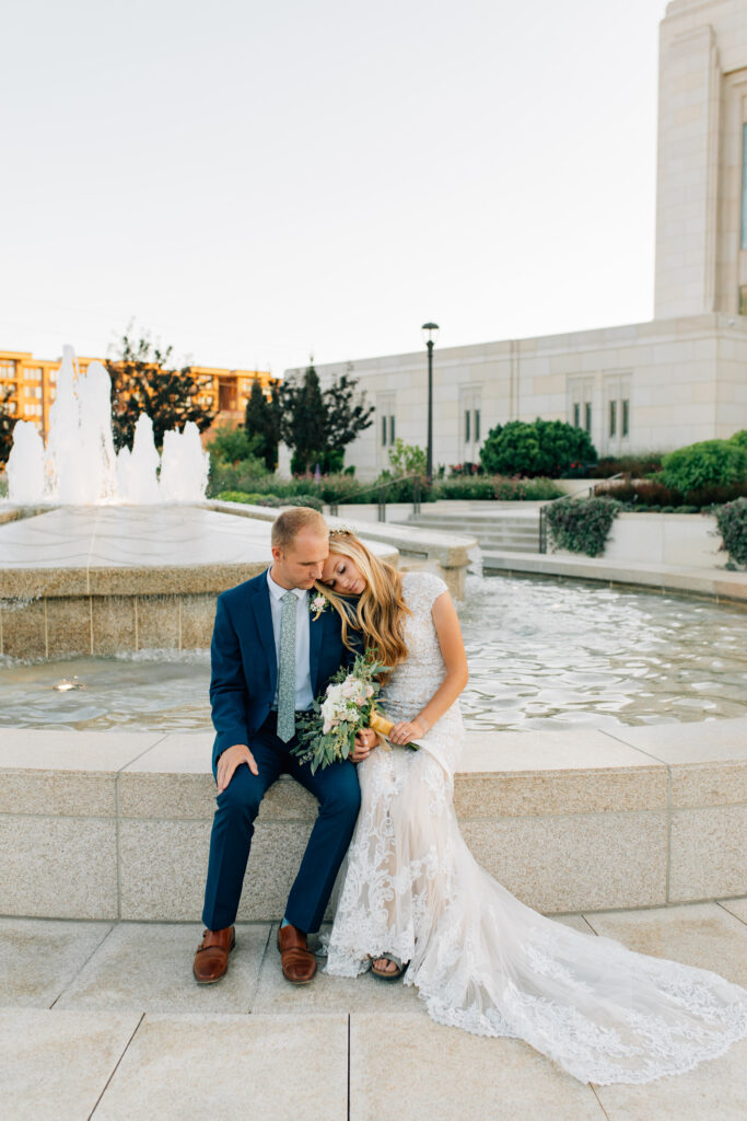 Ogden Temple Wedding