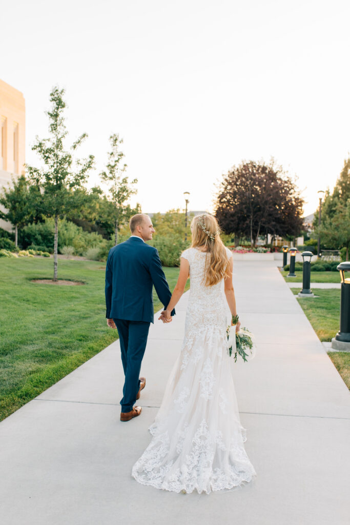 Ogden Temple Wedding