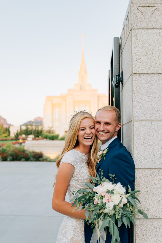 Ogden Temple Wedding