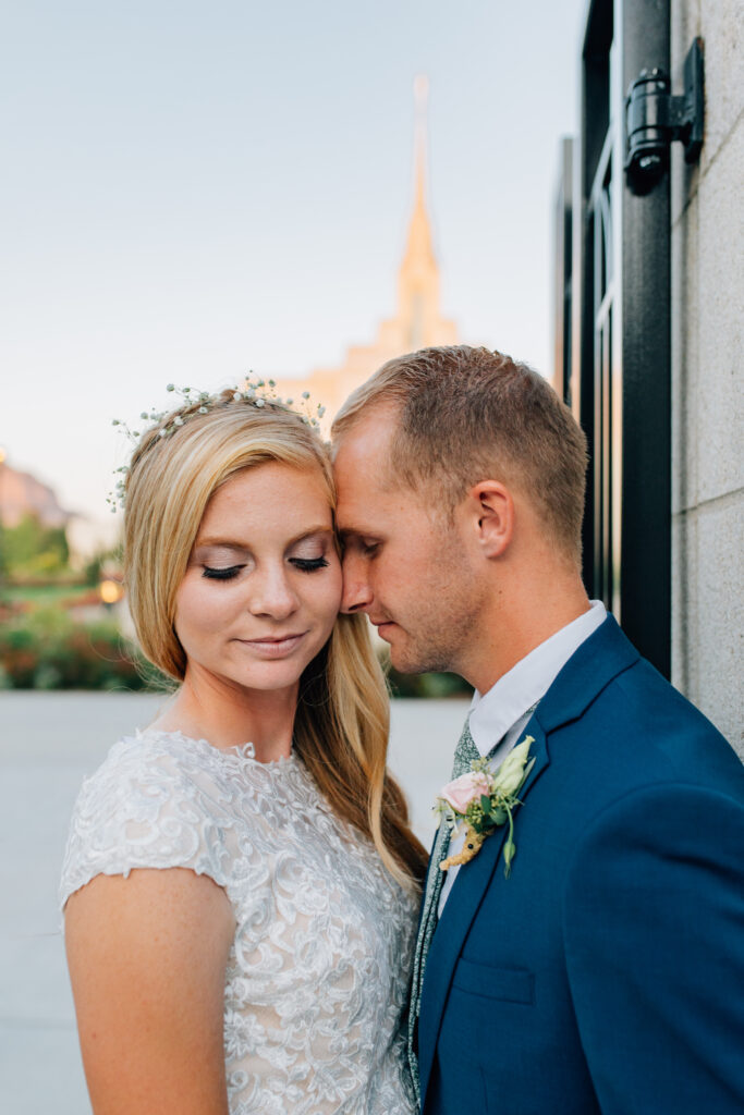 Ogden Temple Wedding