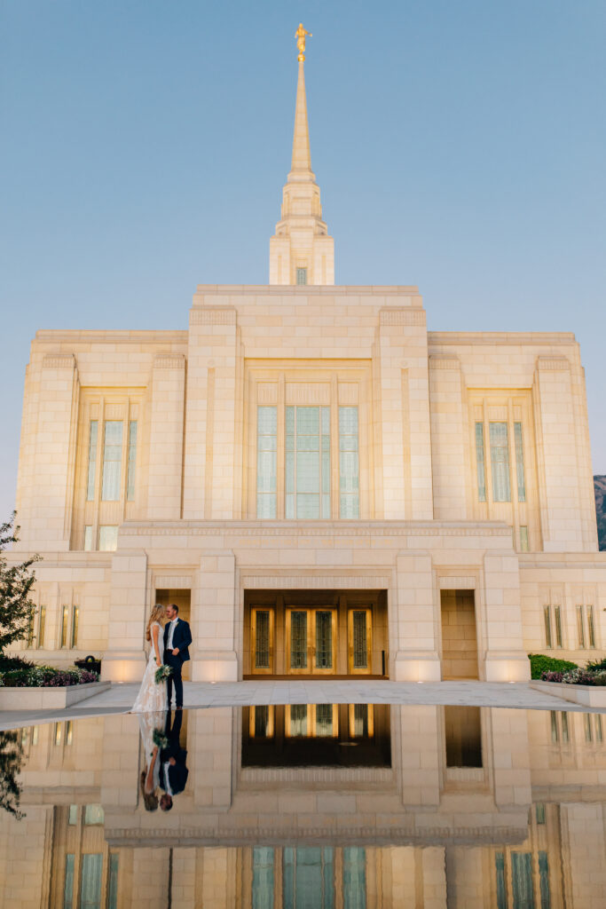 Ogden Temple Wedding
