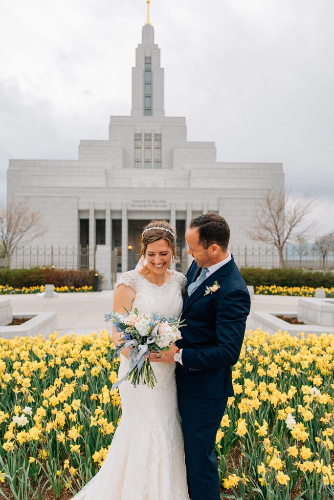 Draper Temple Wedding