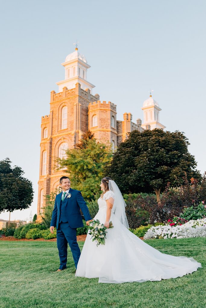Logan Temple Wedding