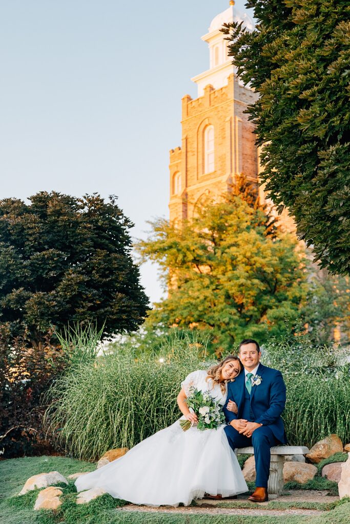 Logan Temple Wedding