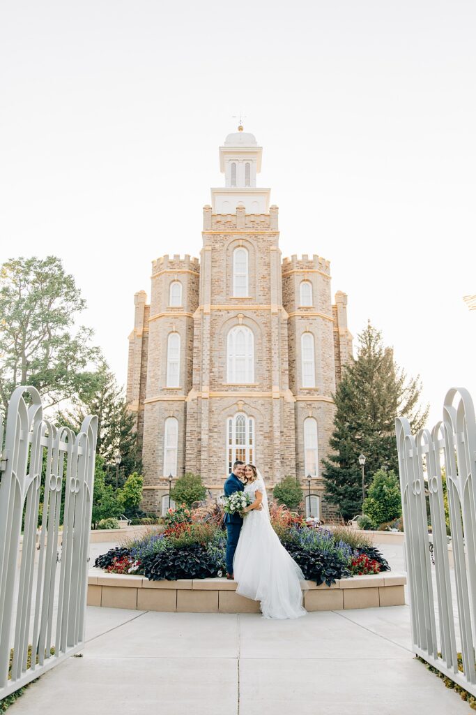 Logan Temple Wedding