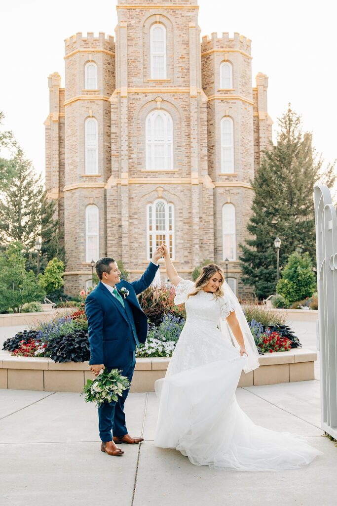 Logan Temple Wedding