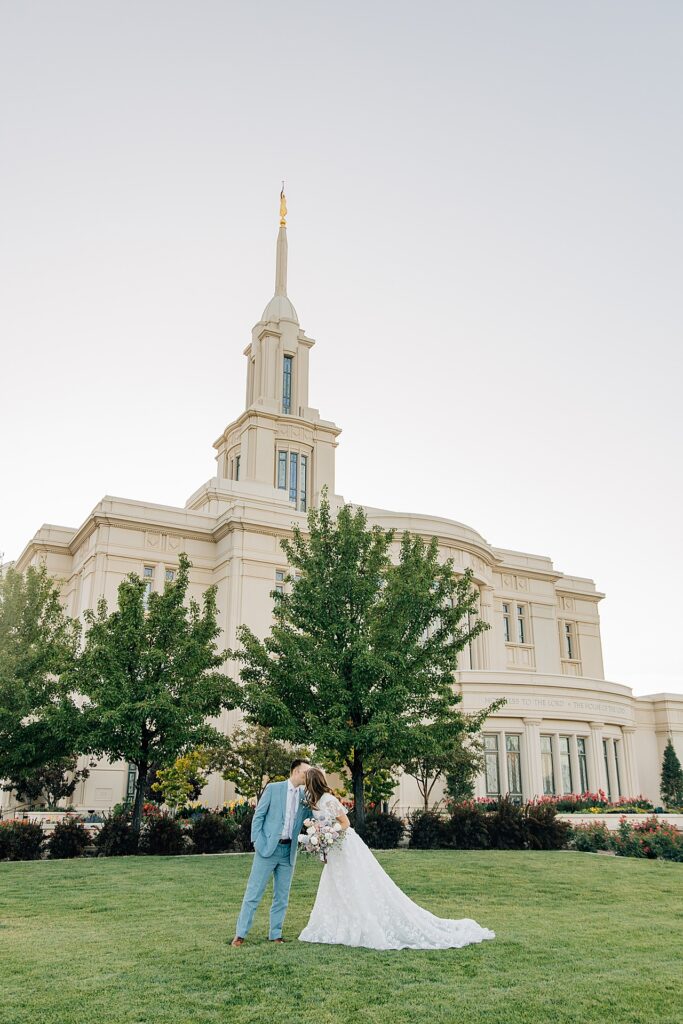Payson Temple Wedding