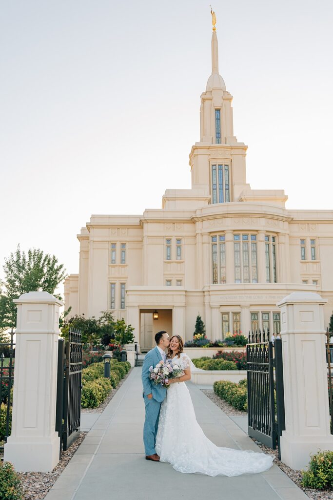 Payson Temple Wedding