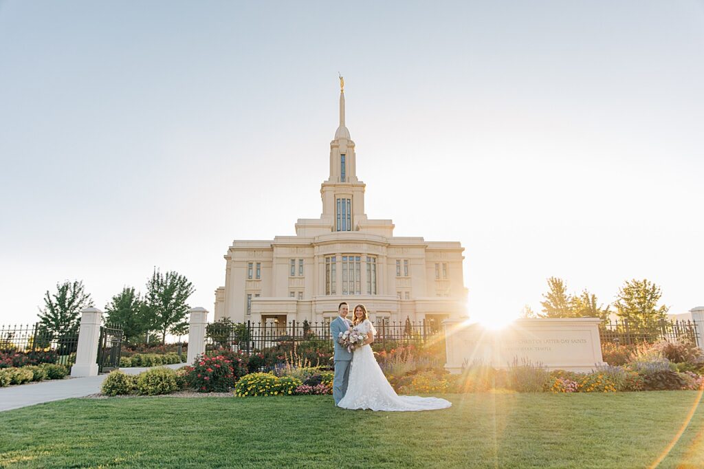 Payson Temple Wedding