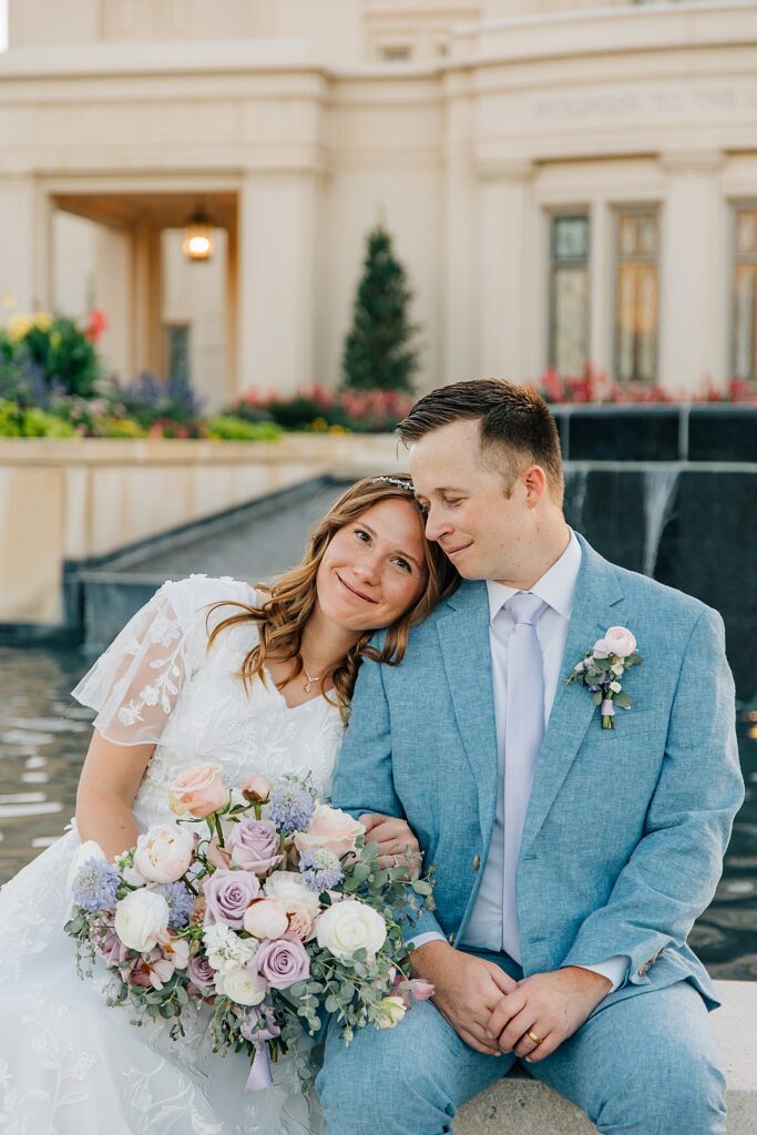 Payson Temple Wedding