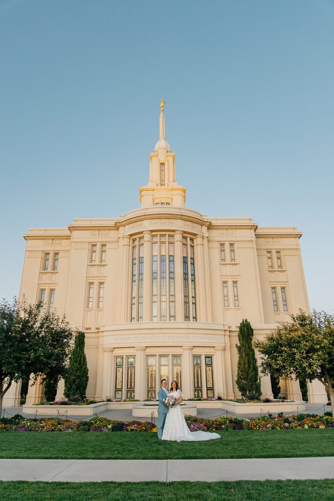 Payson Temple Wedding