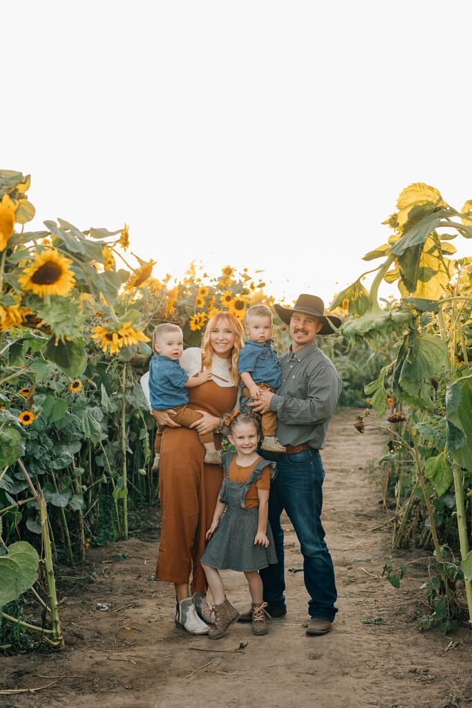 Utah’s Sunflower Festival Family Pictures
