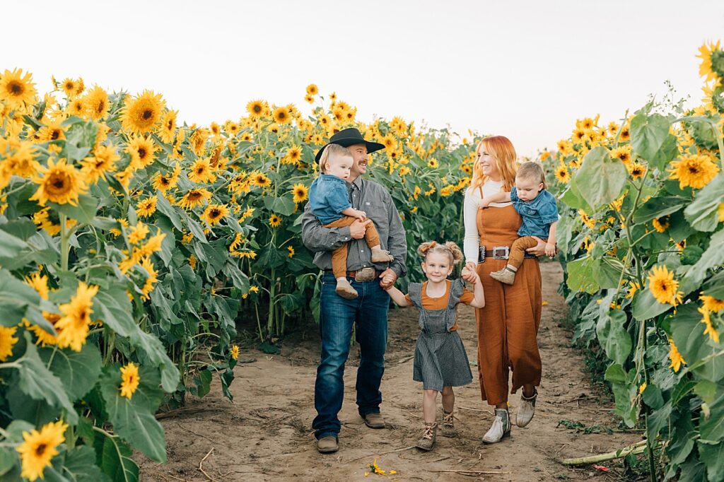 Utah’s Sunflower Festival Family Pictures