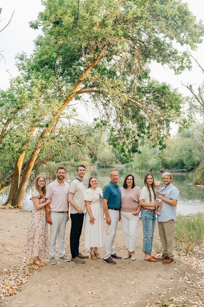 Beus Pond Park Ogden Utah Family Pictures