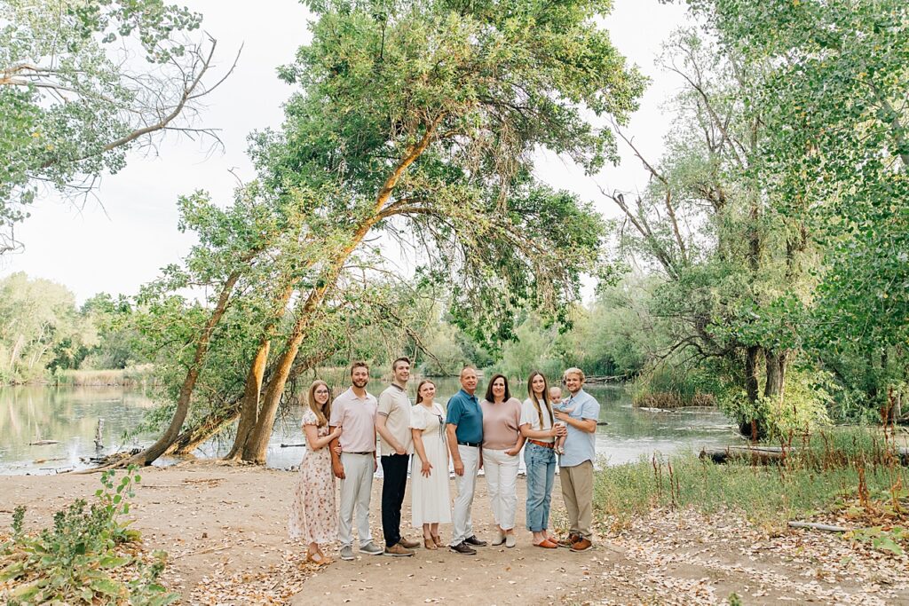 Beus Pond Park Ogden Utah Family Pictures