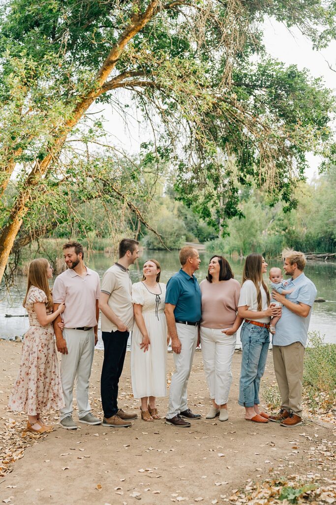 Beus Pond Park Ogden Utah Family Pictures