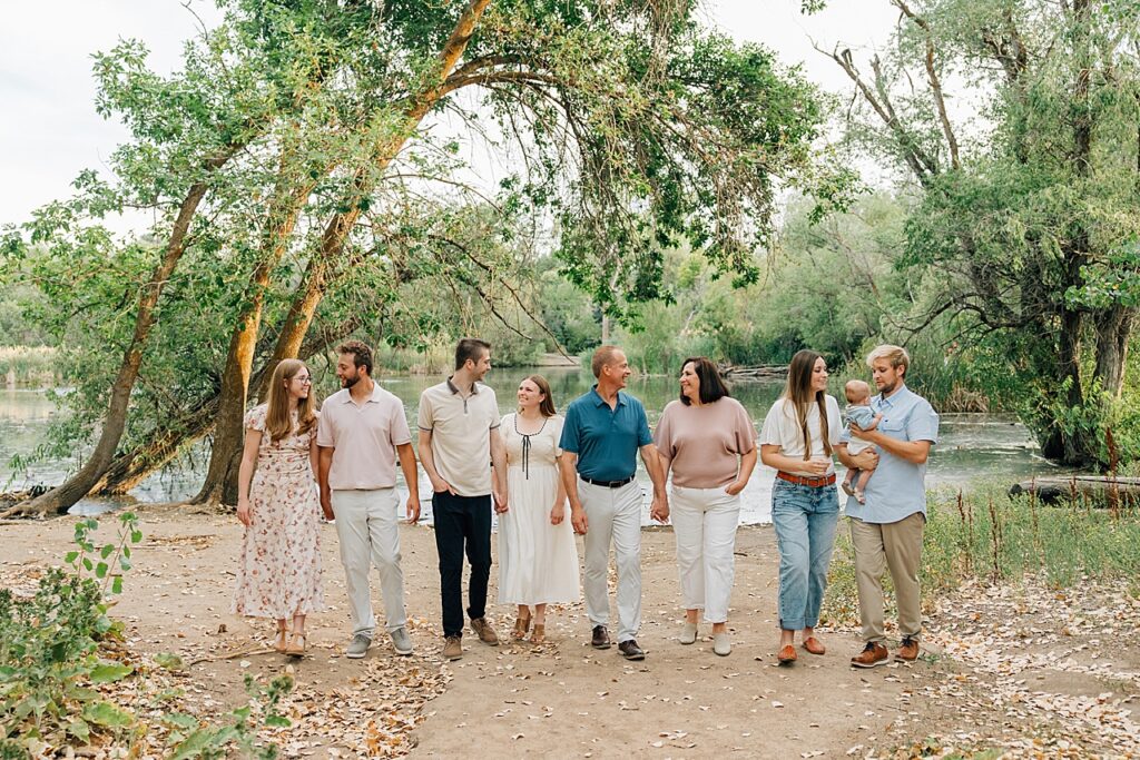 Beus Pond Park Ogden Utah Family Pictures