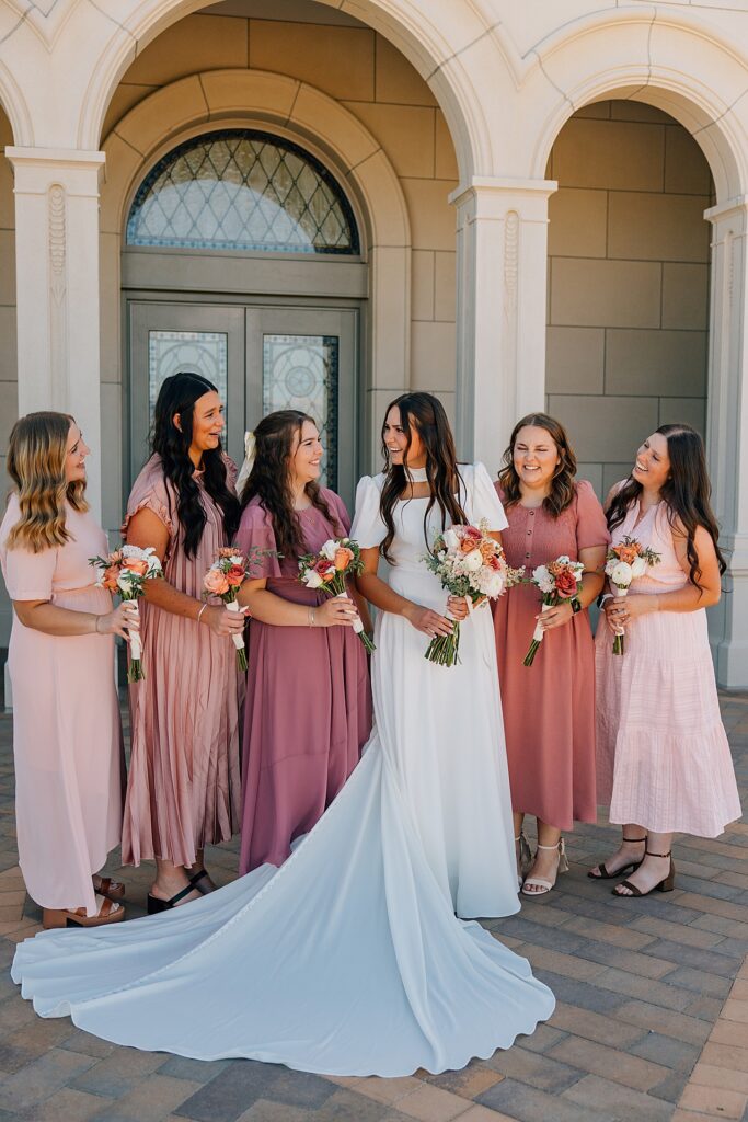 Deseret Peak Utah Temple Wedding