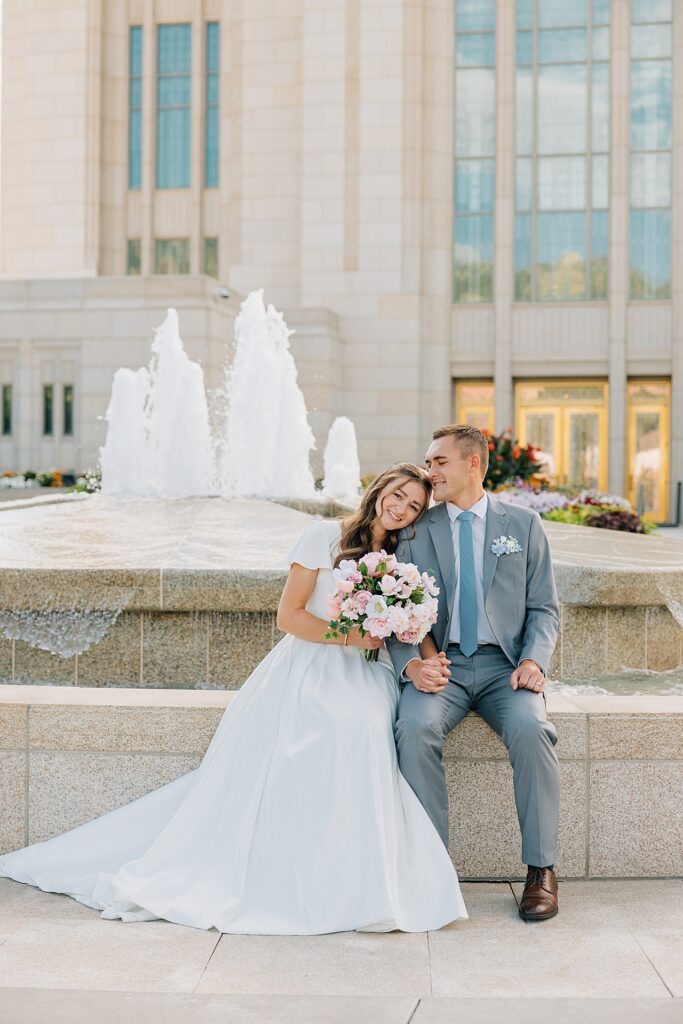 Ogden Utah Temple Wedding