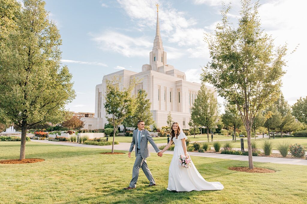 Ogden Utah Temple Wedding