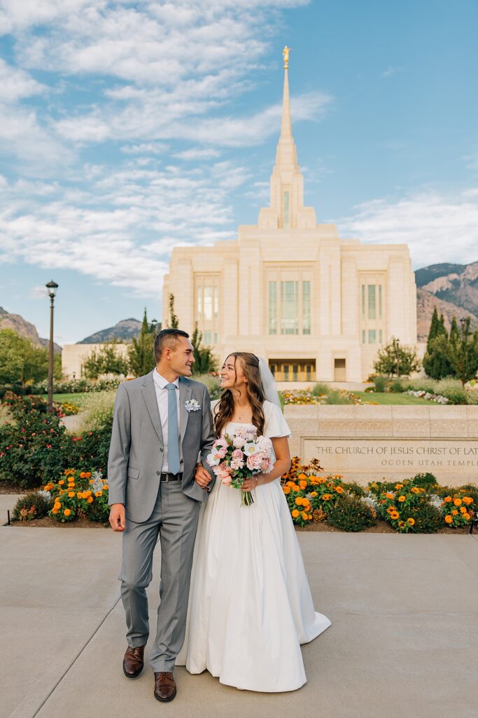 Ogden Utah Temple Wedding