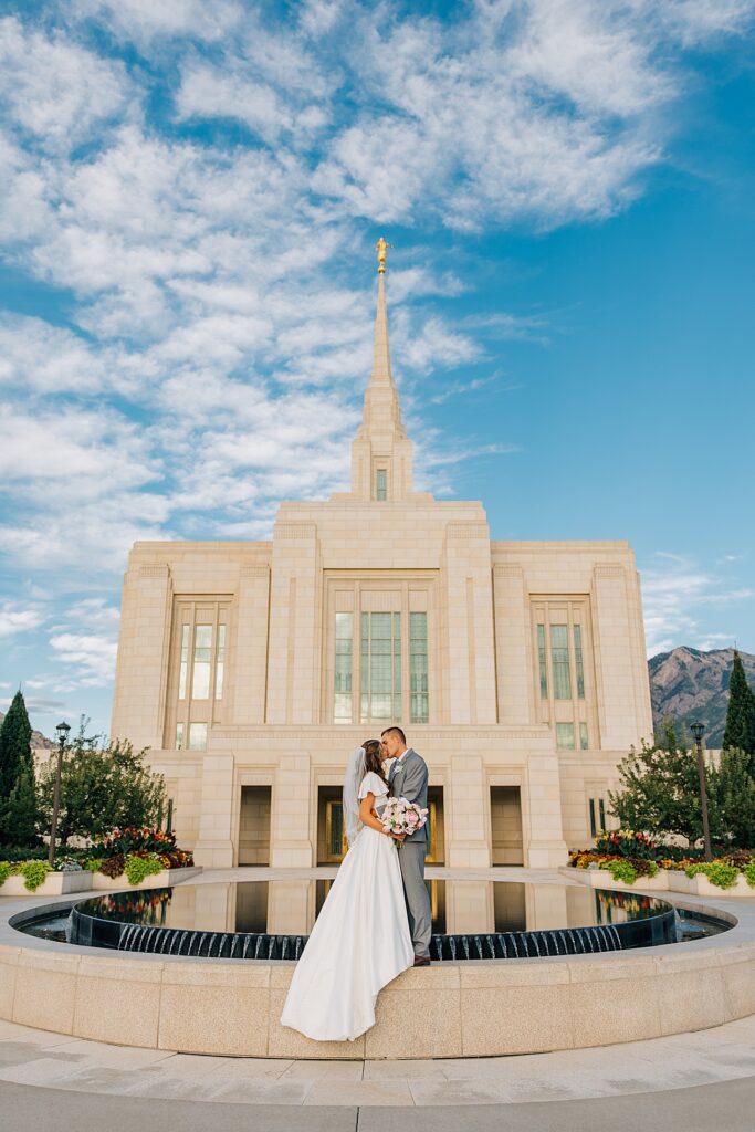 Ogden Utah Temple Wedding