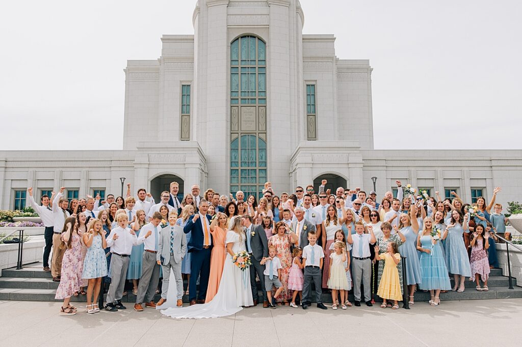 Syracuse Utah Temple Wedding
